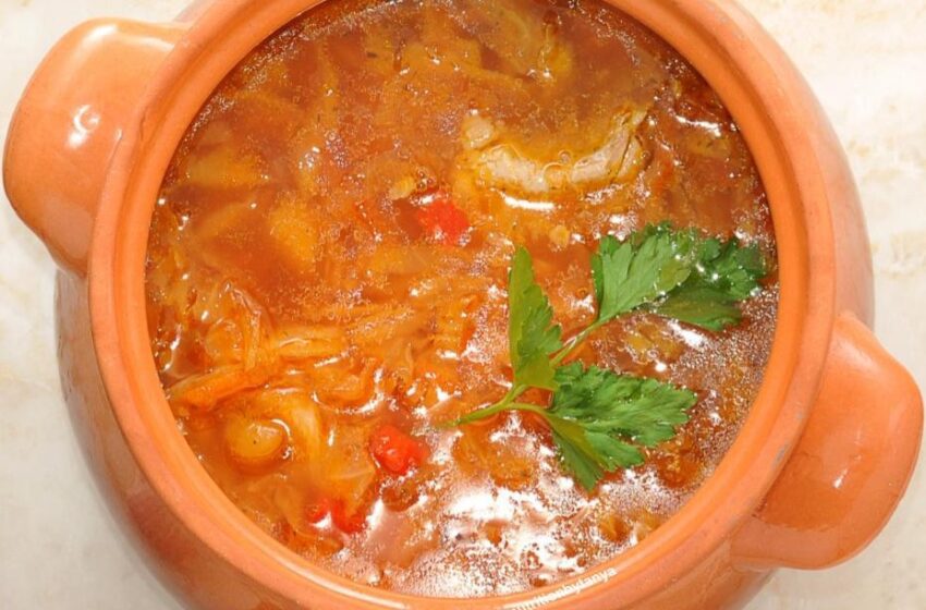 Sweet and Sour Cabbage Soup - A Delicious and Healthy Comfort Food